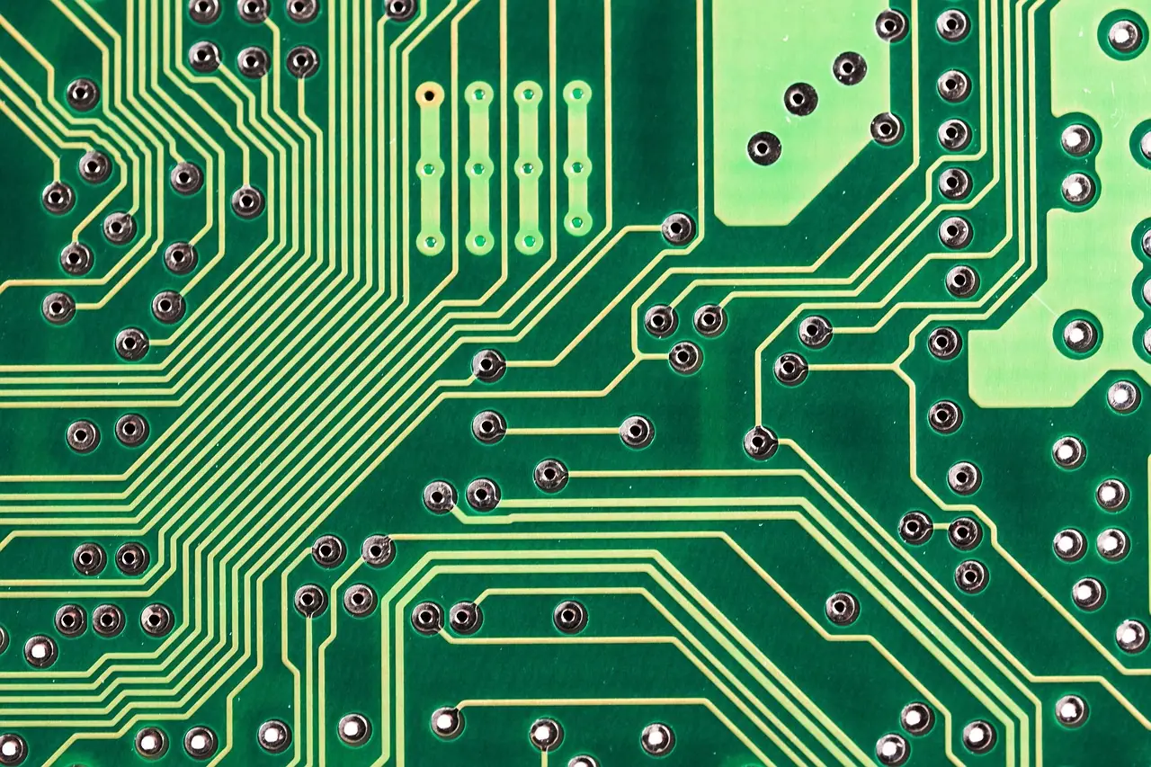 Photograph: circuit board, computer, chip