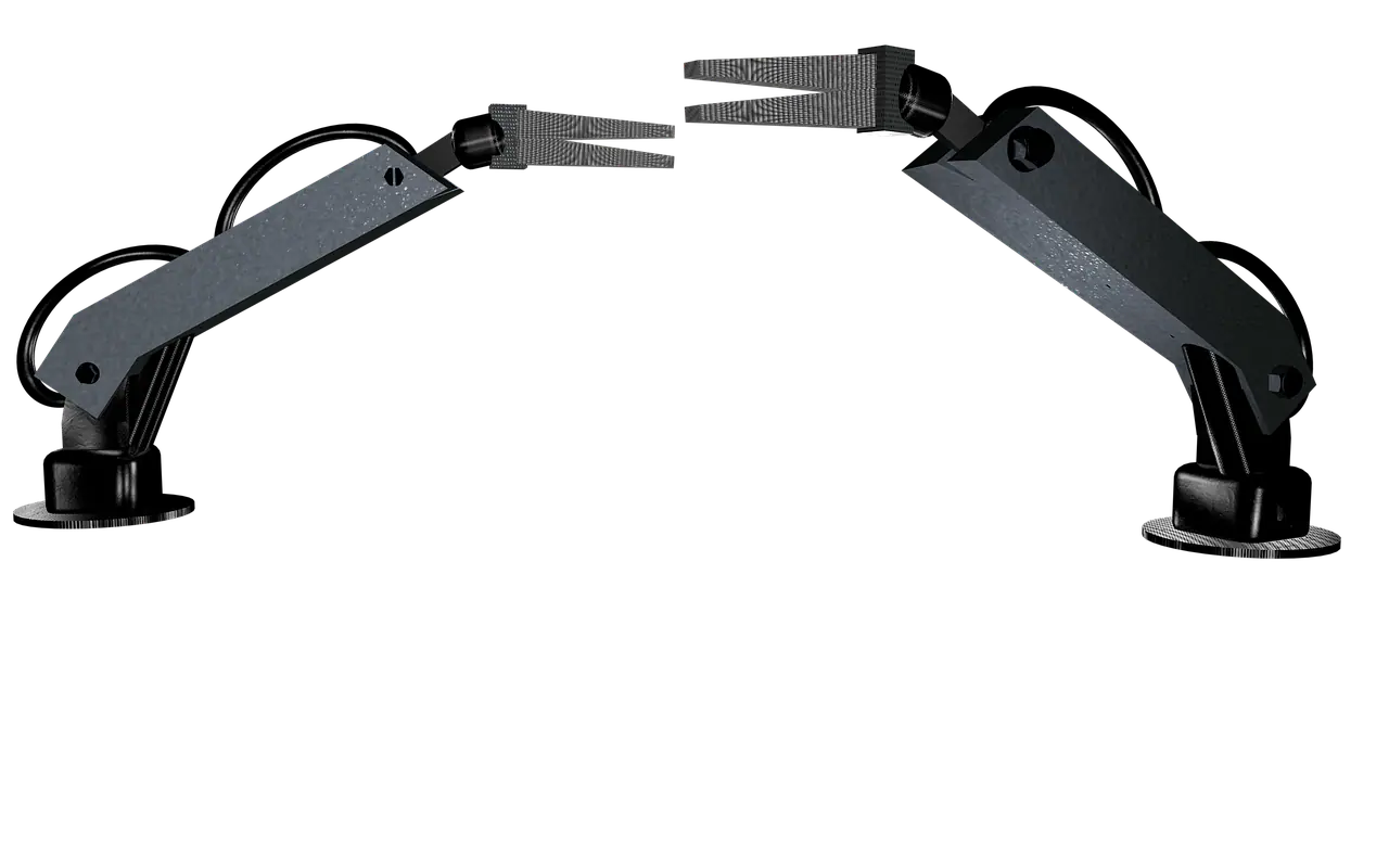 Photograph: robotic arm, mechanics, technology