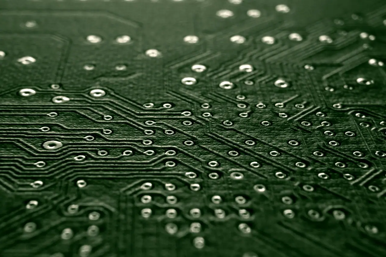 Photograph: computer, green, technology