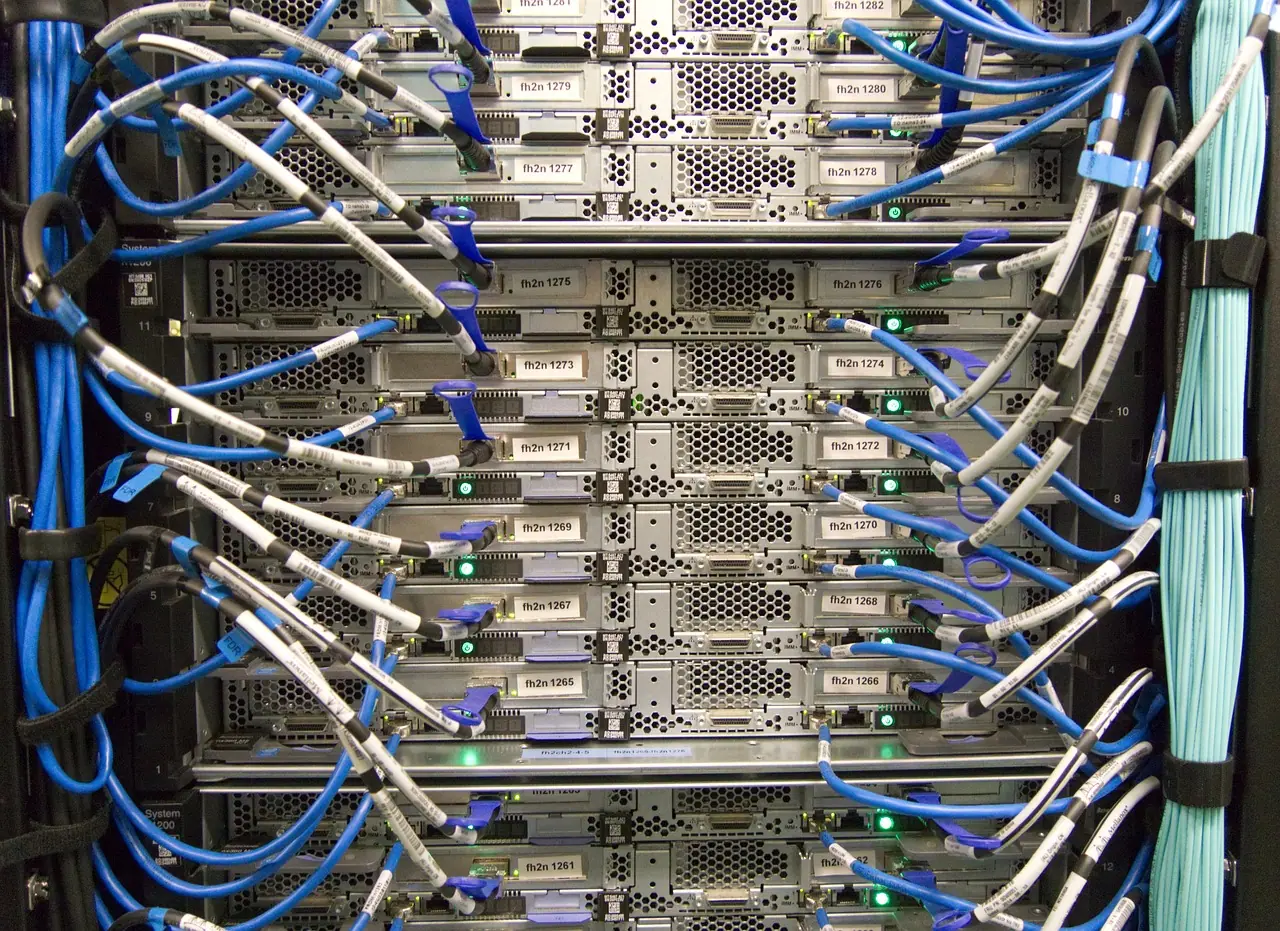 Photograph: sever, digitization, mainframe