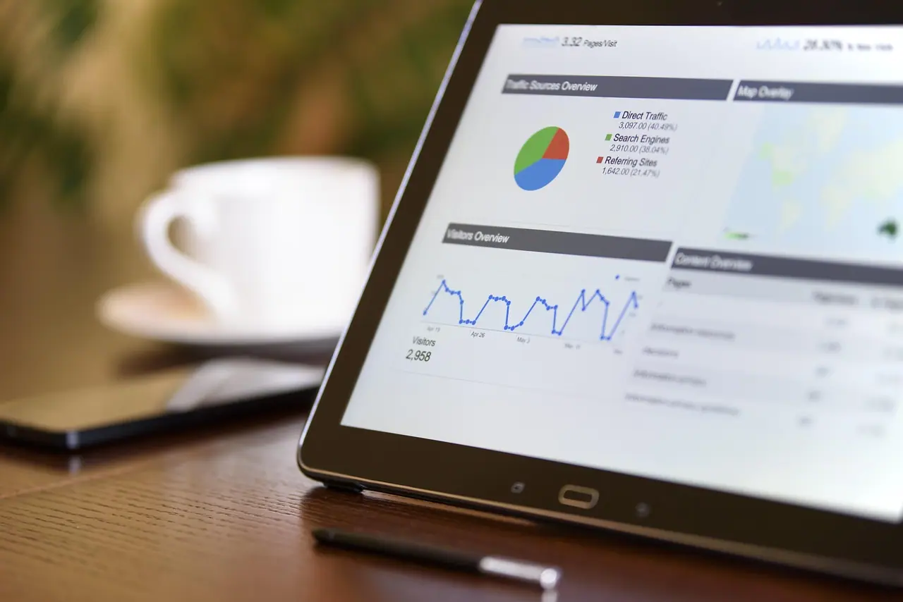 Photograph: digital marketing, technology, notebook