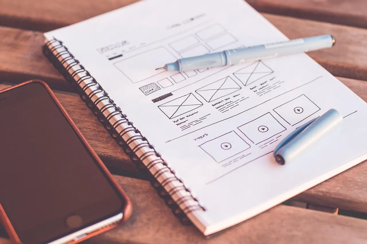 Photograph: plans, design, web design