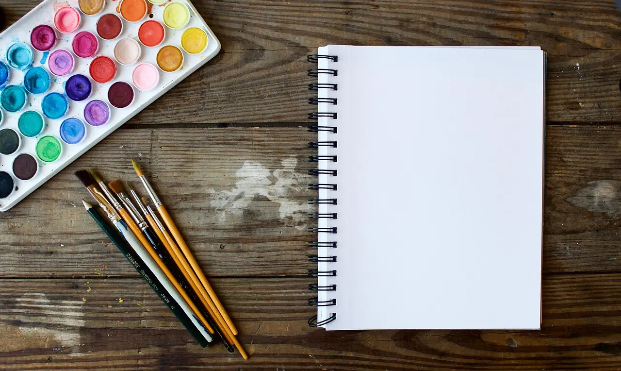 Photograph: art, watercolors, arts and crafts