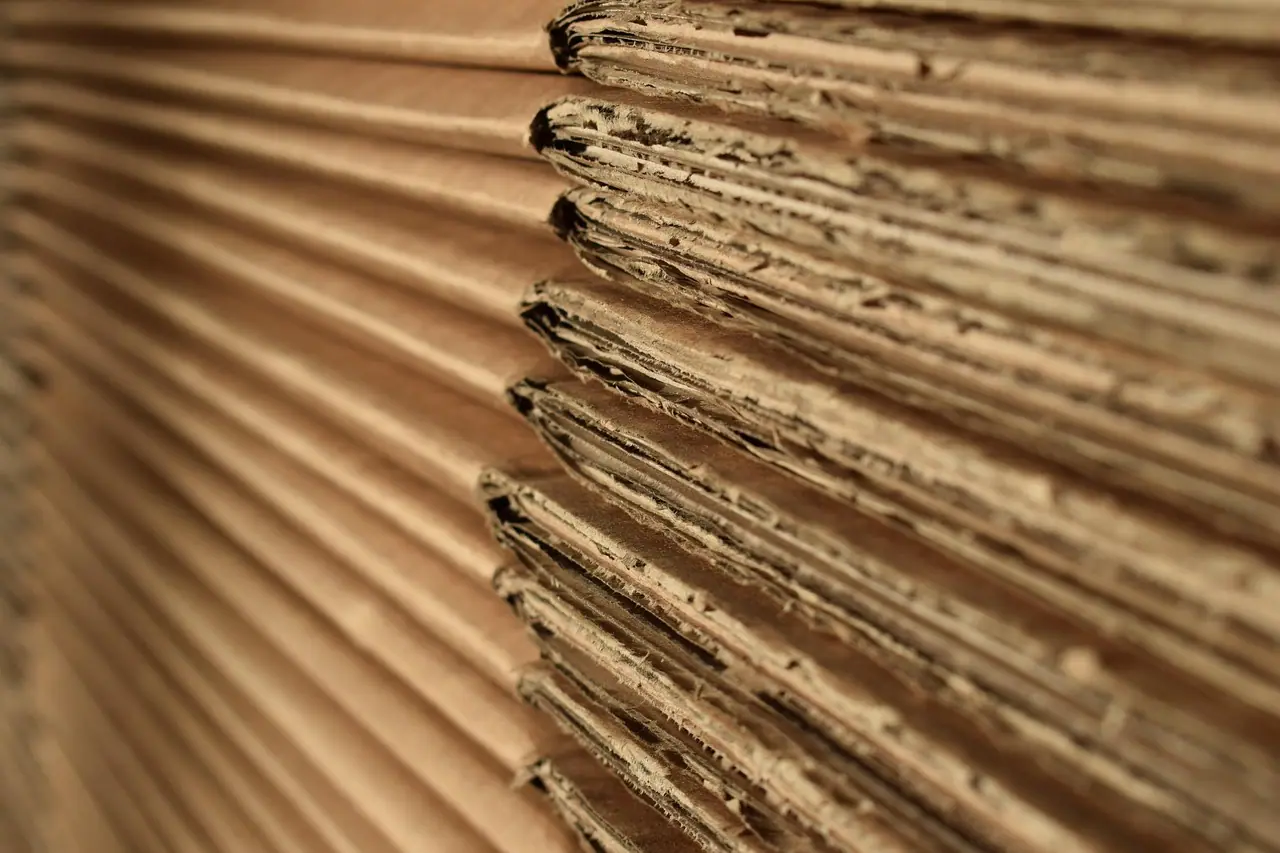 Photograph: cardboard, wave, boxes