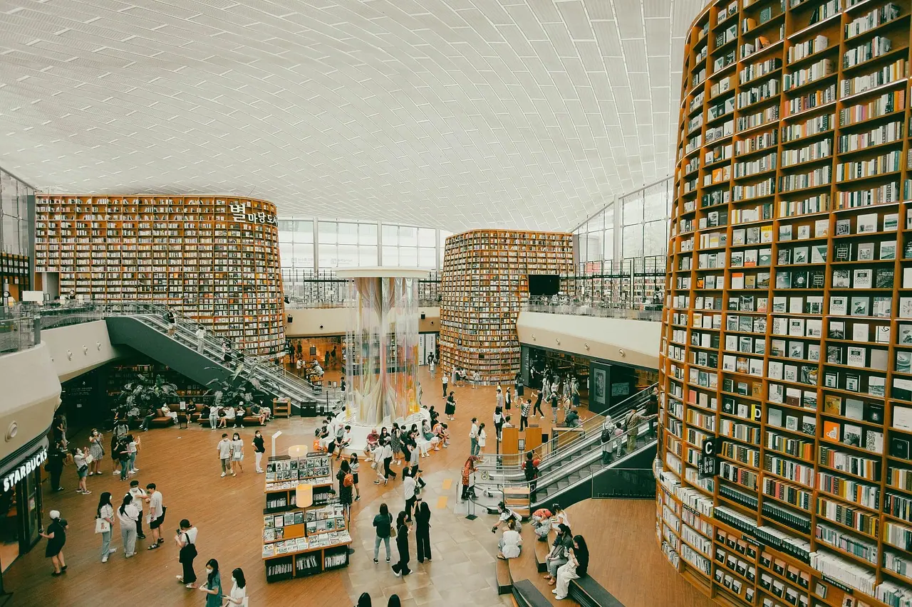Photograph: books, library, bookstore