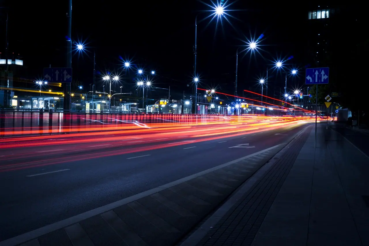 Photograph: architecture, evening, night
