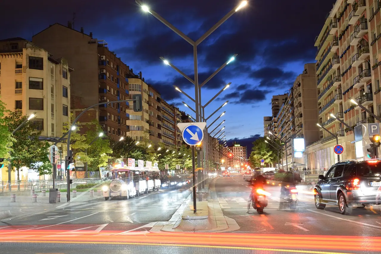 Photograph: car, highway, traffic