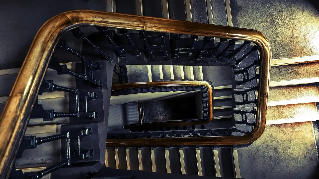 Photograph: stairs, architecture, indoors