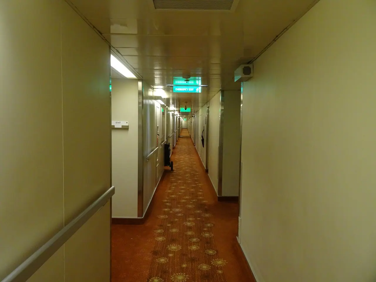 Photograph: hallway, corridor, long
